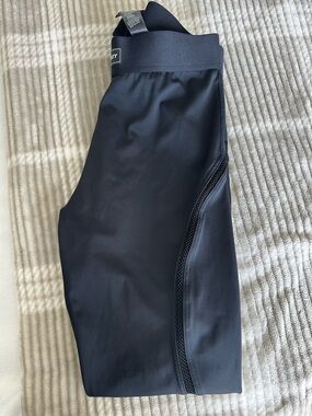 Savage X Fenty Black Logo-Trim Leggings